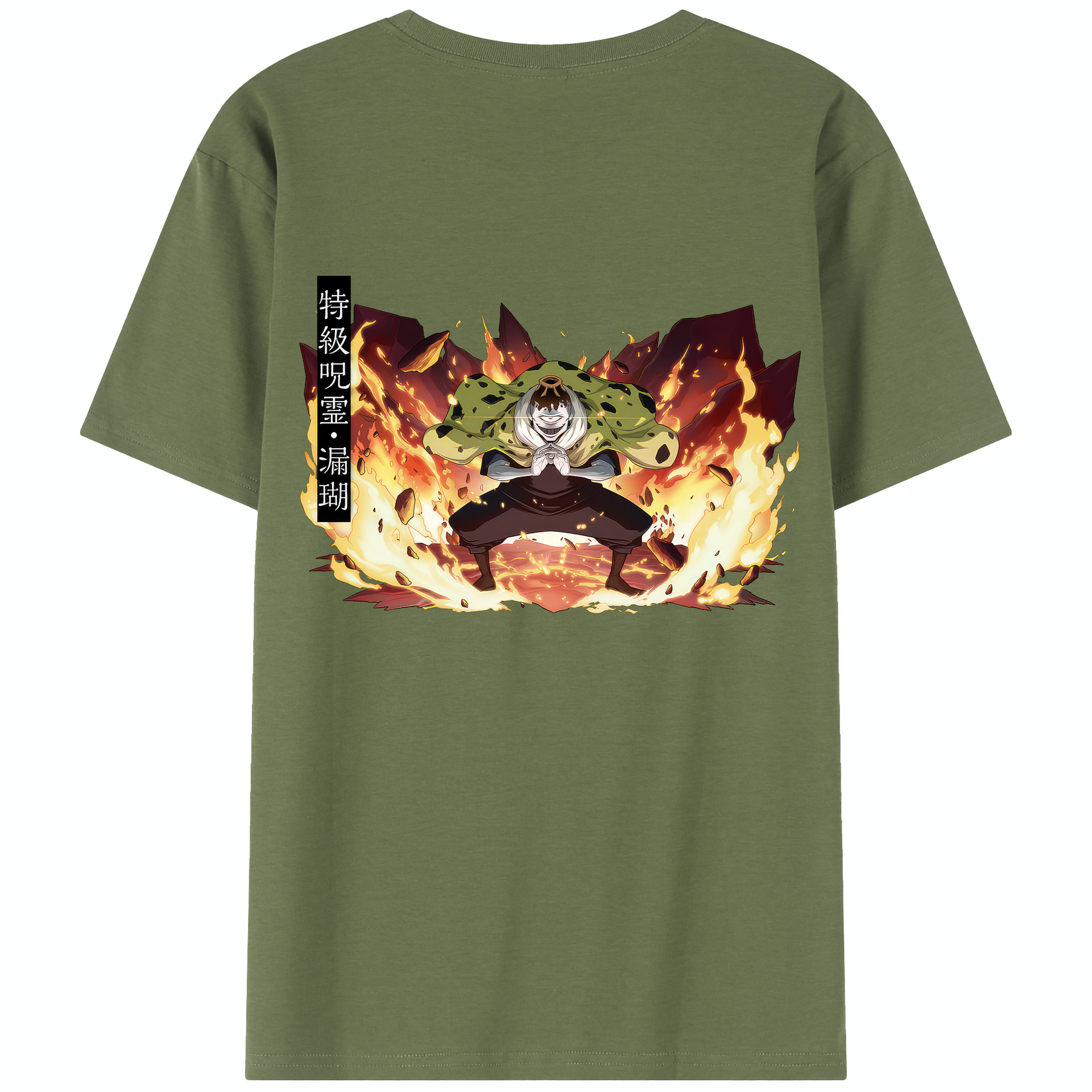 （画像用） 呪術廻戦 Jujutsu Kaisen 綿100％半袖Tシャツ（背面プリント）
